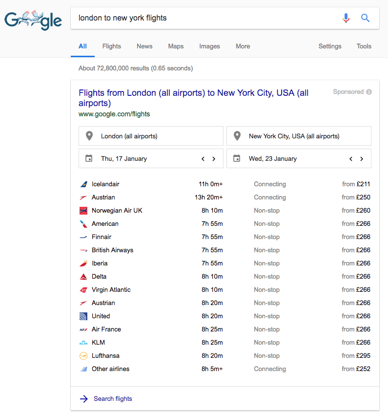 Google Flights