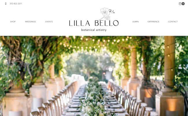 lilla bello website